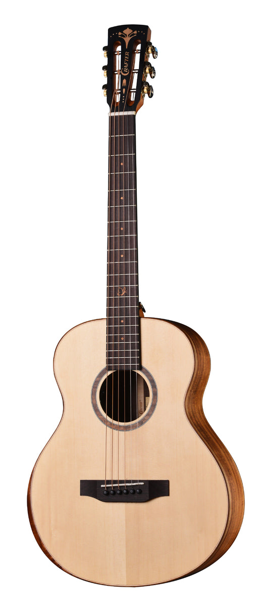 Crafter Mino Koa, Small Body Acoustic/ Electric Guitar - Spruce/Koa