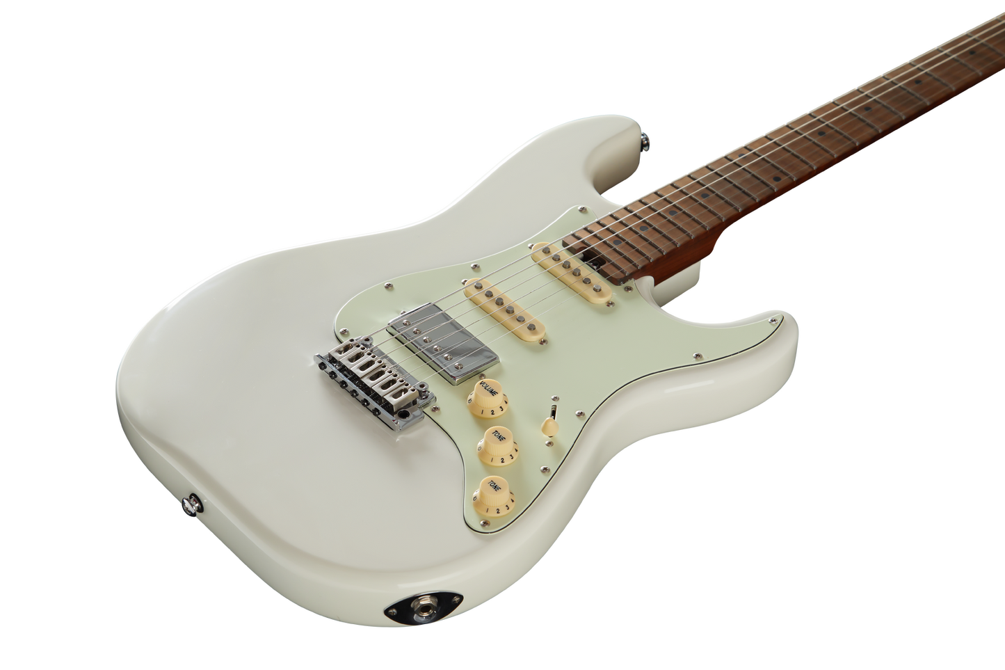 Crafter Modern Soul HSS Electric Guitar - Olympic White