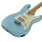 Crafter Silhouette HSS Electric Guitar - Day Blue