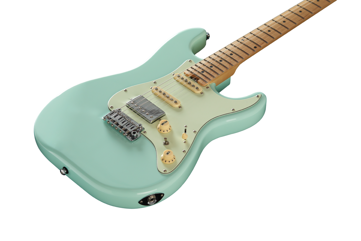 Crafter Silhouette HSS Electric Guitar - Ara Green