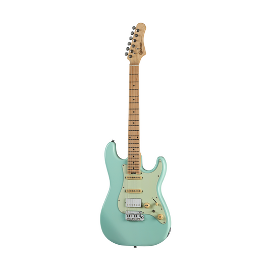 Crafter Silhouette HSS Electric Guitar - Ara Green