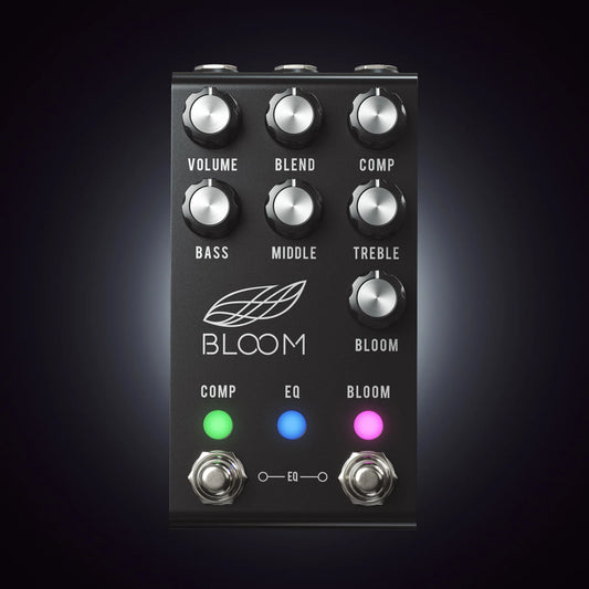 Jackson Audio BLOOM V2 BLACK Comp / EQ / Boost Pedal