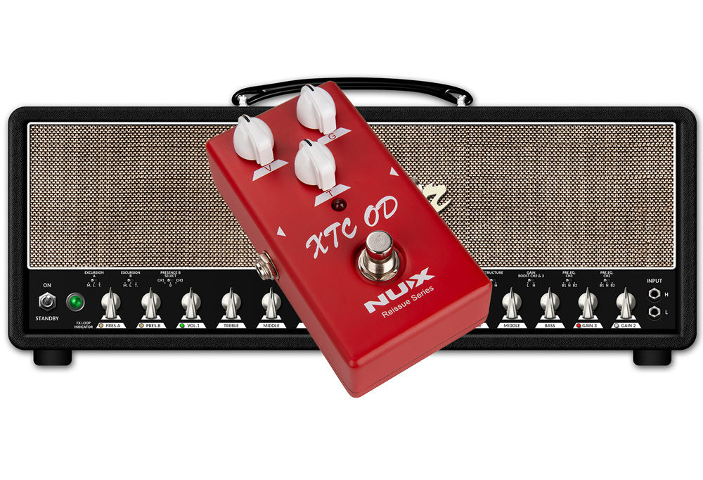 NU-X Reissue Series XTC Ovedrive Effects Pedal