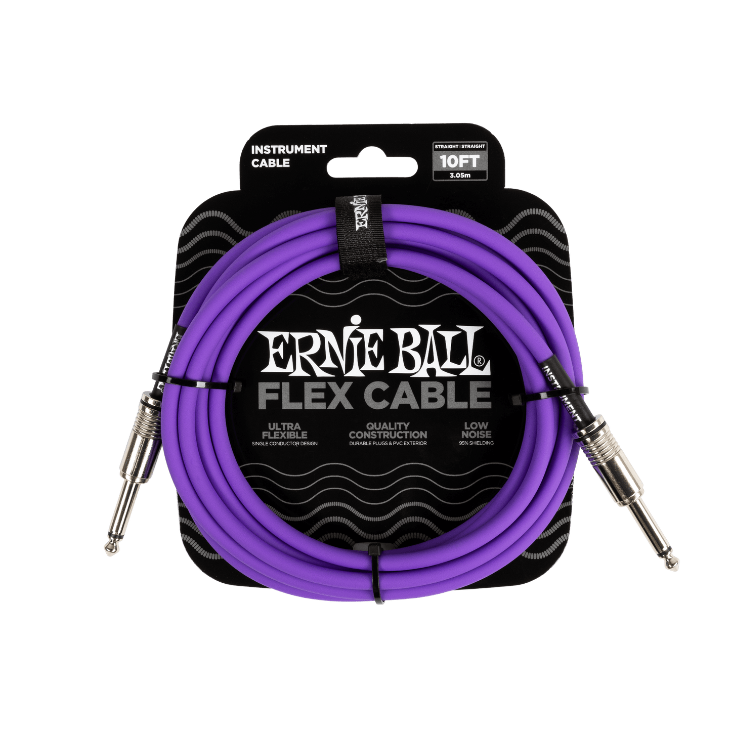 Ernie Ball Flex Cable 10ft - Purple