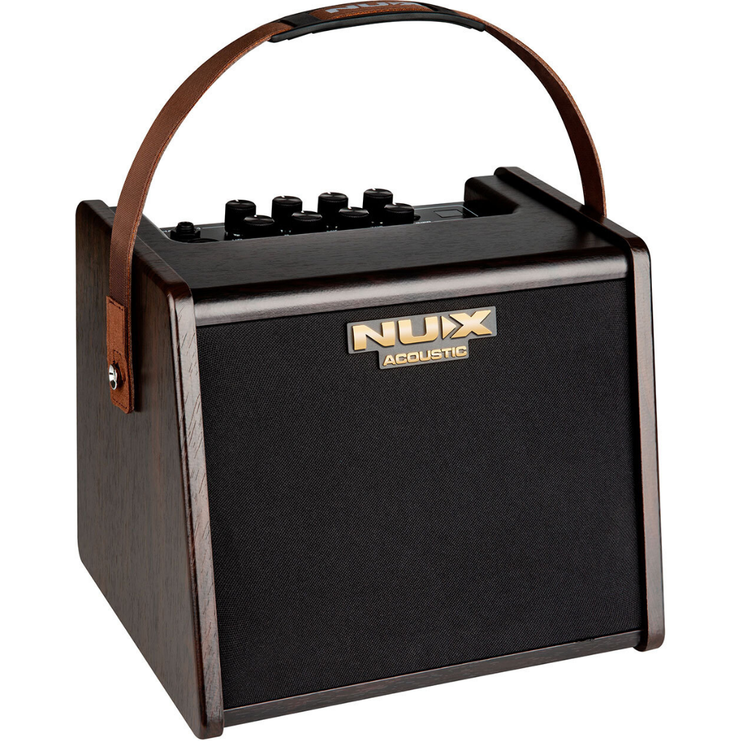 NU-X AC25 Stageman 2-Channel, 25W Battery Operated Acoustic Amplifier