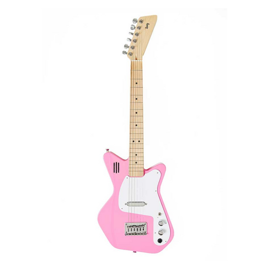 Loog Pro Electric VI Pink with Amp w/Loog Gig Bag