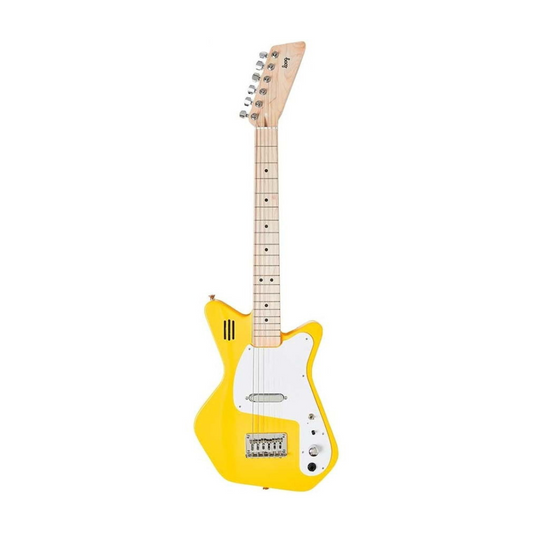 Loog Pro Electric VI Yellow with Amp w/Loog Gig Bag