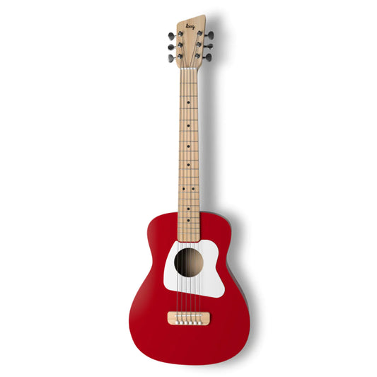 Loog Pro VI Acoustic Red w/Loog Gig Bag