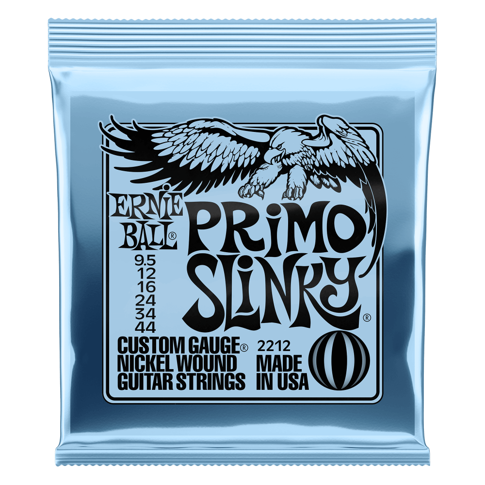 Ernie Ball Electric Guitar Strings Set 9.5/44 Primo Slinky