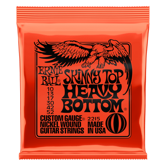 Ernie Ball Electric Guitar Strings Set 10/52 Skinny Top/Heavy Bottom Slinky