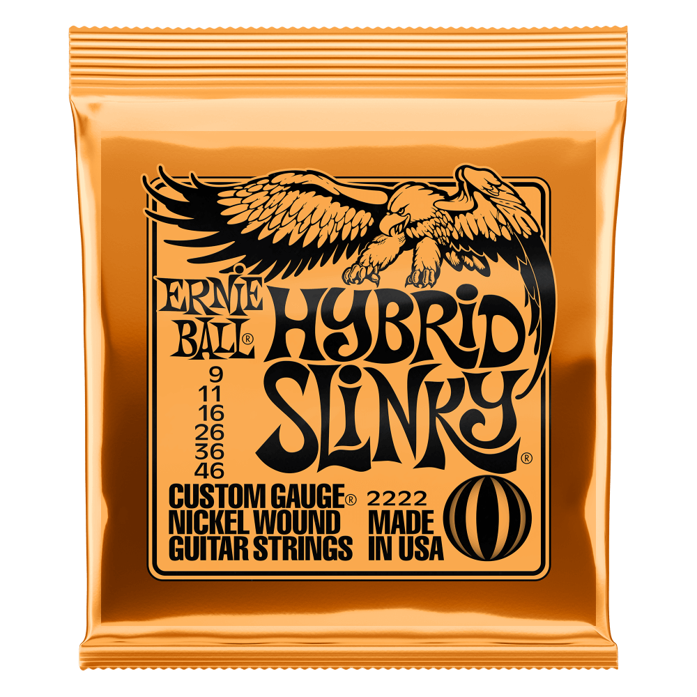 Ernie Ball Electric Guitar Strings Set 9/46 Hybrid Slinky