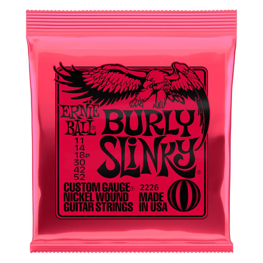 Ernie Ball Electric Guitar Strings Set 11/52 Burly Slinky