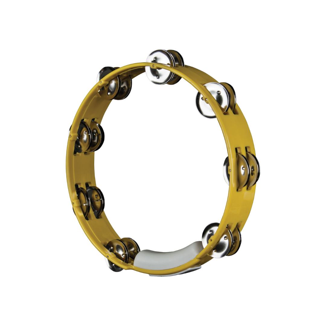 Rhythm Tech True Colours 10" Tambourine - Yellow