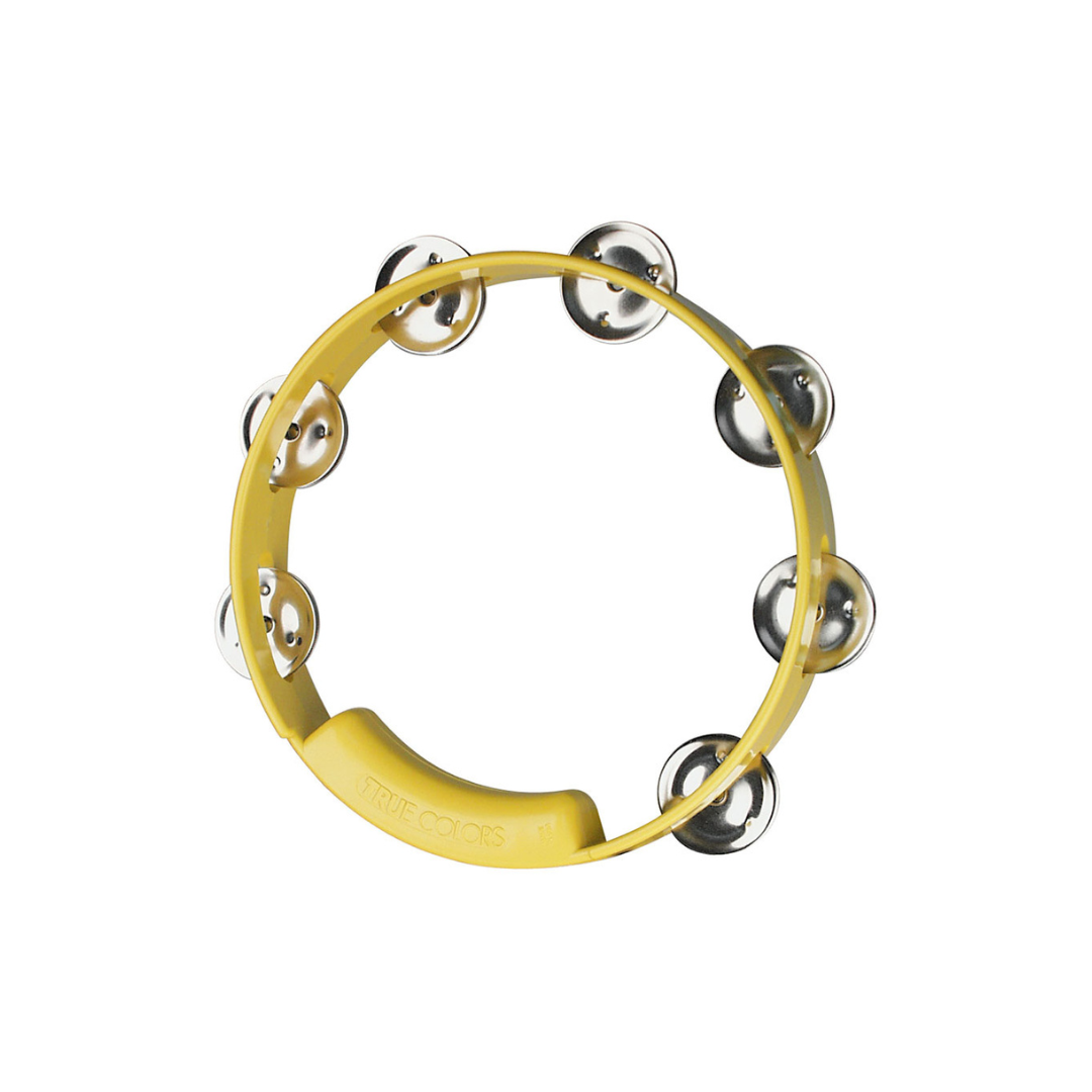 Rhythm Tech True Colours 8" Tambourine - Yellow